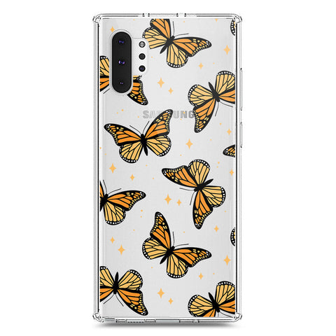 Samsung Galaxy Note 10 Plus Cover - O'Nation Butterfly Dreams Series 1 - Clear Phone Case - Soft Silicon Borders