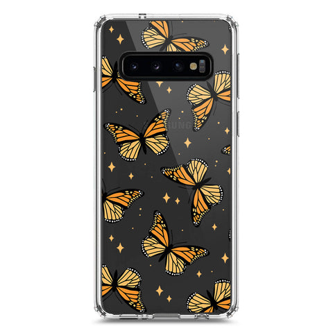 Samsung Galaxy S10 Cover - O'Nation Butterfly Dreams Series 1 - Clear Phone Case - Soft Silicon Borders