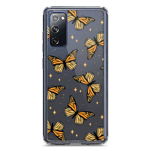 Samsung Galaxy S20 FE Cover - O'Nation Butterfly Dreams Series 1 - Clear Phone Case - Soft Silicon Borders