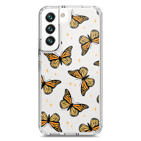Samsung Galaxy S22 5G Cover - O'Nation Butterfly Dreams Series 1 - Clear Phone Case - Soft Silicon Borders