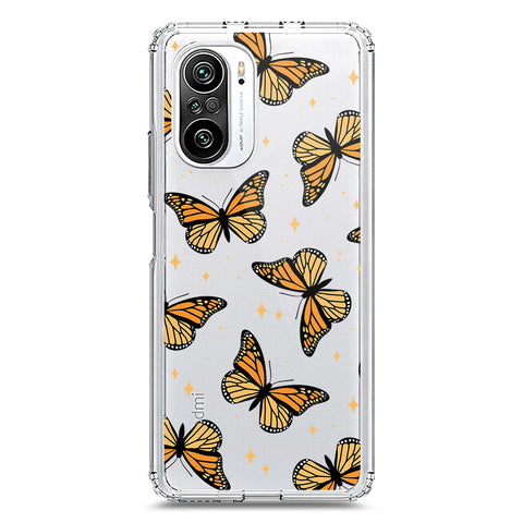Xiaomi Redmi K40 Cover - O'Nation Butterfly Dreams Series 1 - Clear Phone Case - Soft Silicon Borders