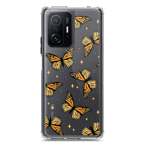 Xiaomi Mi 11T Cover - O'Nation Butterfly Dreams Series 1 - Clear Phone Case - Soft Silicon Borders