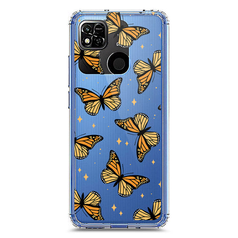 Xiaomi Redmi 10A Cover - O'Nation Butterfly Dreams Series 1 - Clear Phone Case - Soft Silicon Borders