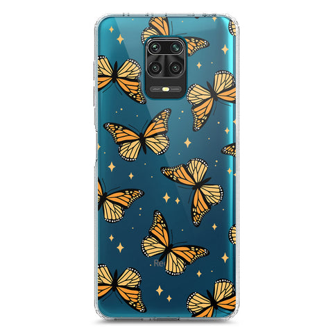 Xiaomi Redmi Note 9S Cover - O'Nation Butterfly Dreams Series 1 - Clear Phone Case - Soft Silicon Borders