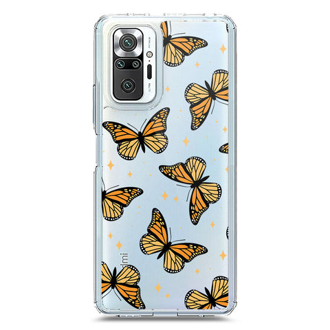 Xiaomi Redmi Note 10 Pro 4G Cover - O'Nation Butterfly Dreams Series 1 - Clear Phone Case - Soft Silicon Borders