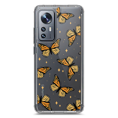 Xiaomi 12 Cover - O'Nation Butterfly Dreams Series 1 - Clear Phone Case - Soft Silicon Borders