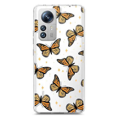 Xiaomi 12 Pro Cover - O'Nation Butterfly Dreams Series 1 - Clear Phone Case - Soft Silicon Borders