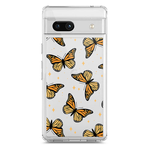 Google Pixel 7a Cover - O'Nation Butterfly Dreams Series 1 - Clear Phone Case - Soft Silicon Borders