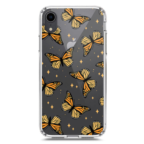 iPhone XR Cover - O'Nation Butterfly Dreams Series 1 - Clear Phone Case - Soft Silicon Borders