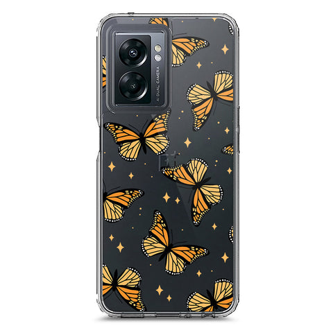 Oppo A57 5G Cover - O'Nation Butterfly Dreams Series 1 - Clear Phone Case - Soft Silicon Borders