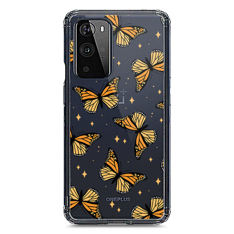 OnePlus 9 Pro Cover - O'Nation Butterfly Dreams Series 1 - Clear Phone Case - Soft Silicon Borders