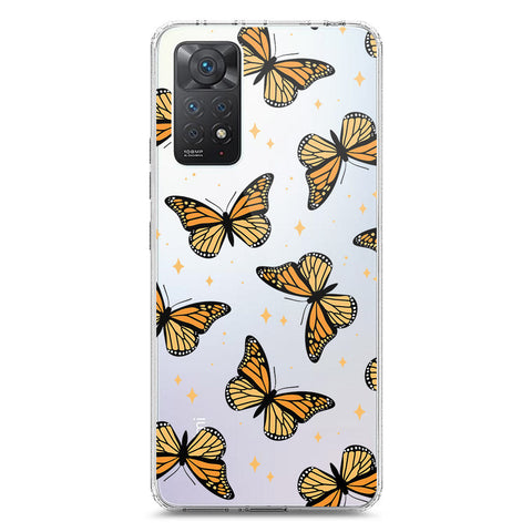 Xiaomi Redmi Note 11 Pro 5G Cover - O'Nation Butterfly Dreams Series 1 - Clear Phone Case - Soft Silicon Borders