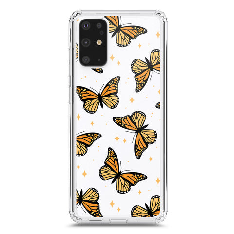 Samsung Galaxy S20 Plus Cover - O'Nation Butterfly Dreams Series 1 - Clear Phone Case - Soft Silicon Borders