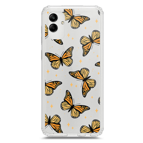 Samsung Galaxy A02s Cover - O'Nation Butterfly Dreams Series 1 - Clear Phone Case - Soft Silicon Borders