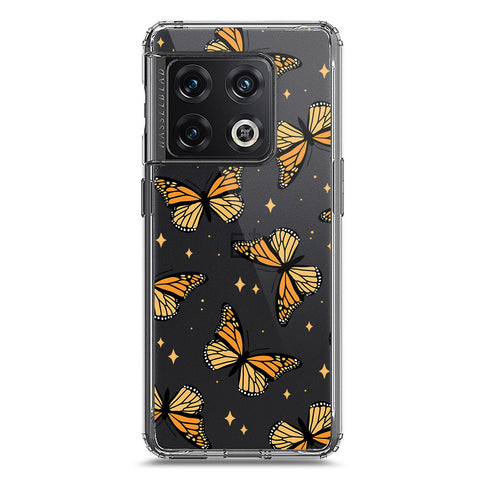 OnePlus 10 Pro Cover - O'Nation Butterfly Dreams Series 1 - Clear Phone Case - Soft Silicon Borders