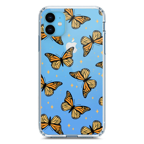 iPhone 11 Cover - O'Nation Butterfly Dreams Series 1 - Clear Phone Case - Soft Silicon Borders