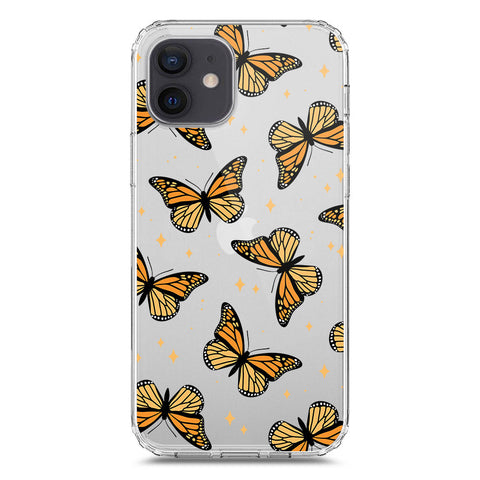 iPhone 12 Pro Cover - O'Nation Butterfly Dreams Series 1 - Clear Phone Case - Soft Silicon Borders