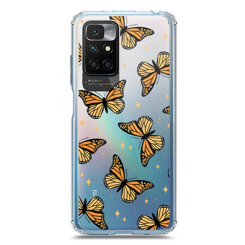 Xiaomi Redmi 10 Prime Cover - O'Nation Butterfly Dreams Series 1 - Clear Phone Case - Soft Silicon Borders