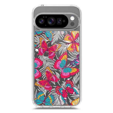 Google Pixel 10 Cover - O'Nation Butterfly Dreams Series 1 - Clear Phone Case - Soft Silicon Borders