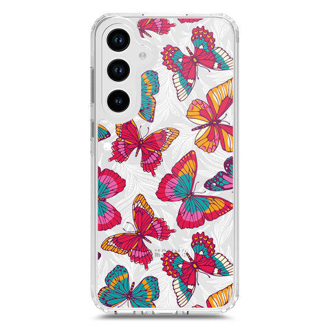 Samsung Galaxy A33 5G Cover - O'Nation Butterfly Dreams Series 1 - Clear Phone Case - Soft Silicon Borders