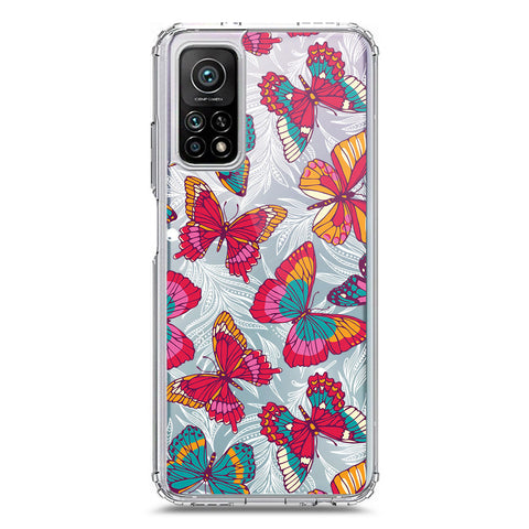 Xiaomi Mi 10T Pro Cover - O'Nation Butterfly Dreams Series 1 - Clear Phone Case - Soft Silicon Borders