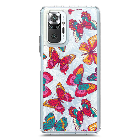 Xiaomi Redmi Note 10 Pro Max Cover - O'Nation Butterfly Dreams Series 1 - Clear Phone Case - Soft Silicon Borders
