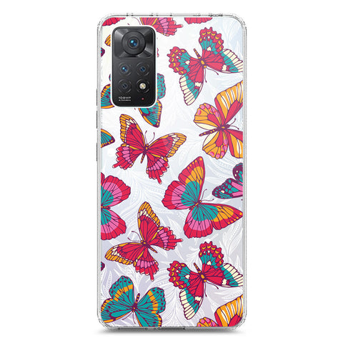 Xiaomi Redmi Note 11 Pro 5G Cover - O'Nation Butterfly Dreams Series 1 - Clear Phone Case - Soft Silicon Borders