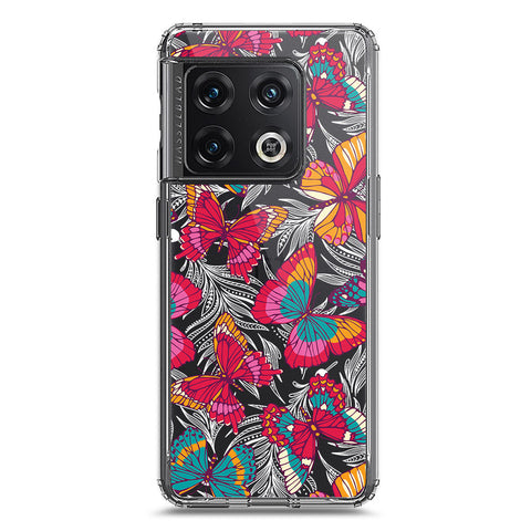 OnePlus 10 Pro Cover - O'Nation Butterfly Dreams Series 1 - Clear Phone Case - Soft Silicon Borders