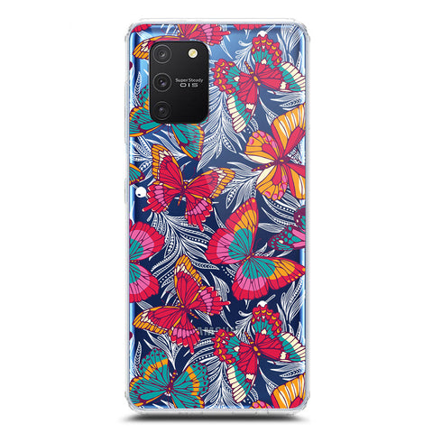 Samsung Galaxy S10 Lite Cover - O'Nation Butterfly Dreams Series 1 - Clear Phone Case - Soft Silicon Borders