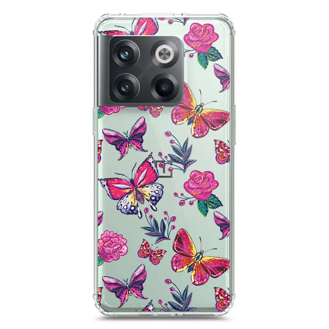 OnePlus Ace Pro Cover - O'Nation Butterfly Dreams Series 1 - Clear Phone Case - Soft Silicon Borders