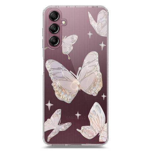 Samsung Galaxy A15 4G Cover - O'Nation Butterfly Dreams Series 2 - Clear Phone Case - Soft Silicon Borders