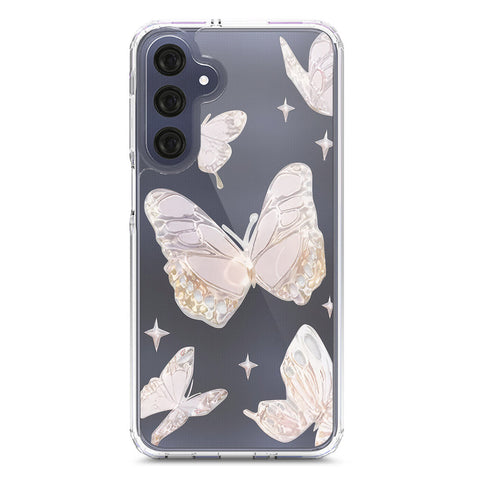 Samsung Galaxy A16 Cover - O'Nation Butterfly Dreams Series 2 - Clear Phone Case - Soft Silicon Borders
