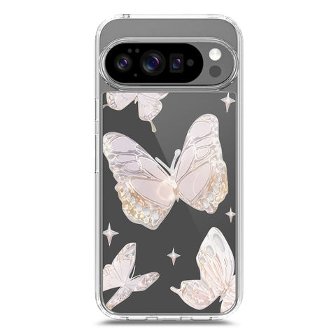 Google Pixel 10 Cover - O'Nation Butterfly Dreams Series 2 - Clear Phone Case - Soft Silicon Borders