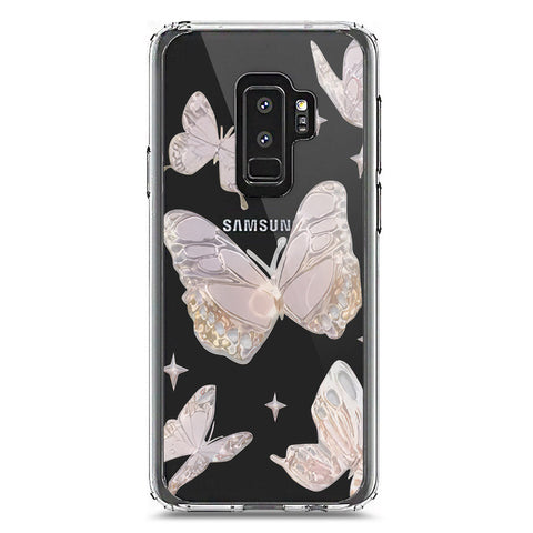 Samsung Galaxy S9 Plus Cover - O'Nation Butterfly Dreams Series 2 - Clear Phone Case - Soft Silicon Borders