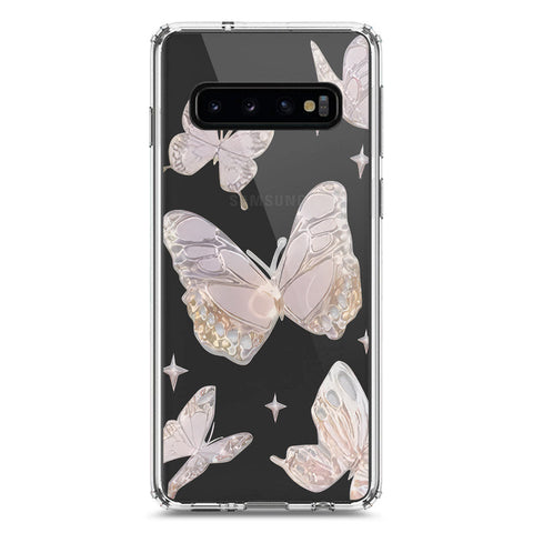 Samsung Galaxy S10 Cover - O'Nation Butterfly Dreams Series 2 - Clear Phone Case - Soft Silicon Borders