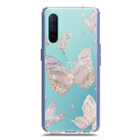 OnePlus Nord CE 5G Cover - O'Nation Butterfly Dreams Series 2 - Clear Phone Case - Soft Silicon Borders