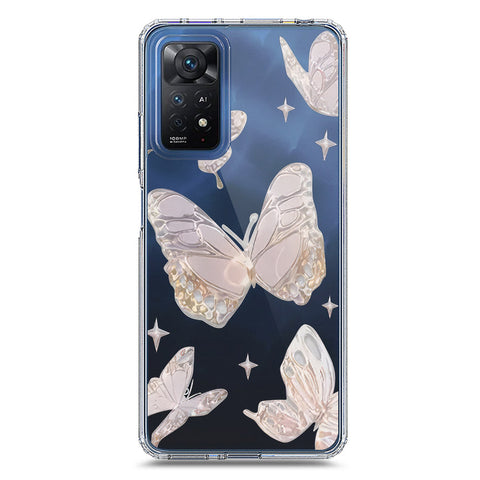 Xiaomi Redmi Note 12 Pro 4G Cover - O'Nation Butterfly Dreams Series 2 - Clear Phone Case - Soft Silicon Borders
