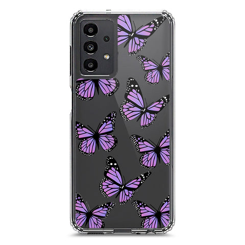 Samsung Galaxy A13 Cover - O'Nation Butterfly Dreams Series 2 - Clear Phone Case - Soft Silicon Borders