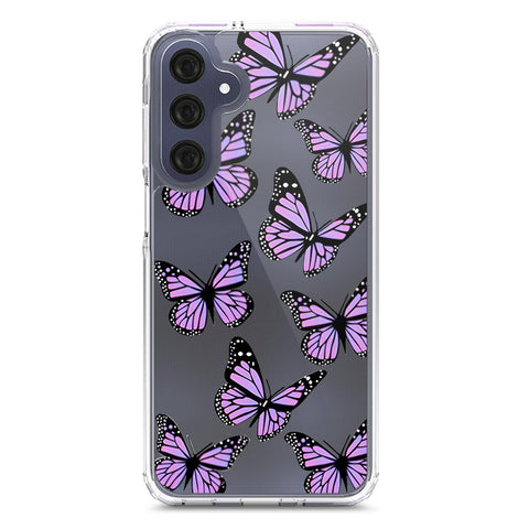 Samsung Galaxy A16 Cover - O'Nation Butterfly Dreams Series 2 - Clear Phone Case - Soft Silicon Borders