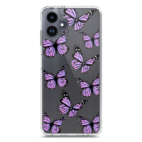 Samsung Galaxy A06 Cover - O'Nation Butterfly Dreams Series 2 - Clear Phone Case - Soft Silicon Borders