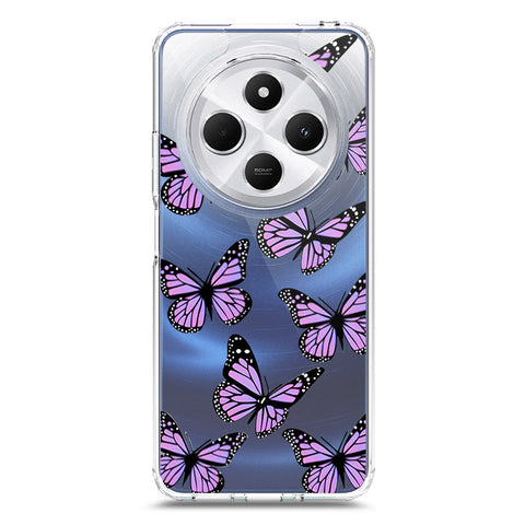 Xiaomi Redmi A4 Cover - O'Nation Butterfly Dreams Series 2 - Clear Phone Case - Soft Silicon Borders