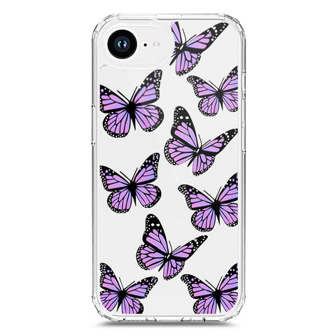 iPhone 16e Cover - O'Nation Butterfly Dreams Series 2 - Clear Phone Case - Soft Silicon Borders