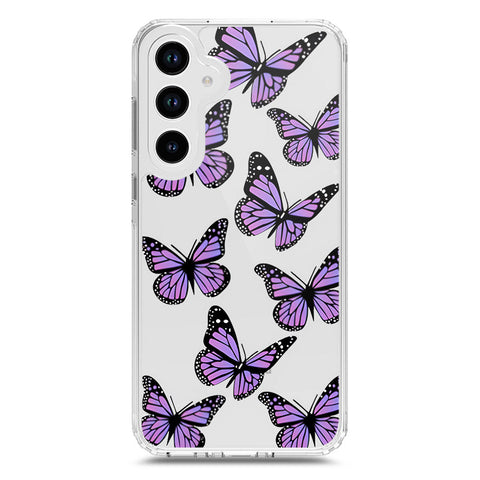 Samsung Galaxy A33 5G Cover - O'Nation Butterfly Dreams Series 2 - Clear Phone Case - Soft Silicon Borders