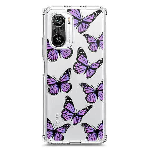 Xiaomi Poco F3 Cover - O'Nation Butterfly Dreams Series 2 - Clear Phone Case - Soft Silicon Borders