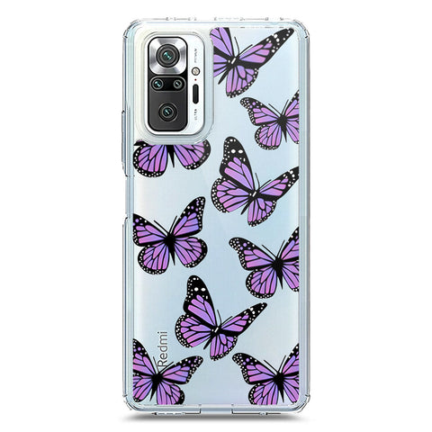 Xiaomi Redmi Note 10 Pro 4G Cover - O'Nation Butterfly Dreams Series 2 - Clear Phone Case - Soft Silicon Borders
