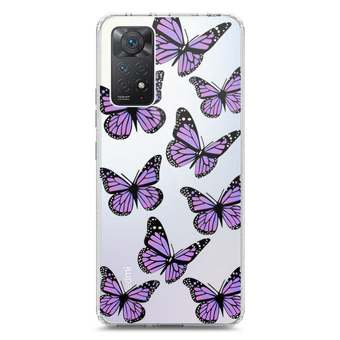 Xiaomi Redmi Note 11 Pro 5G Cover - O'Nation Butterfly Dreams Series 2 - Clear Phone Case - Soft Silicon Borders