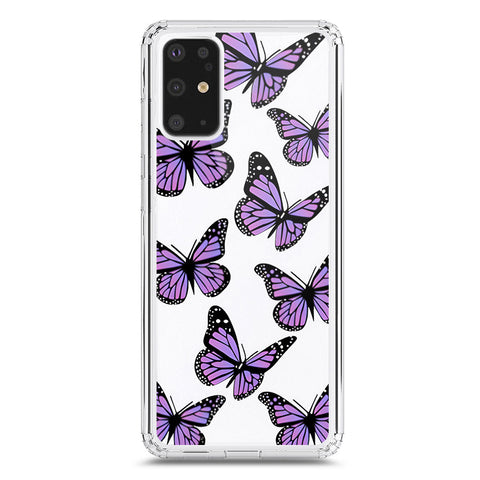 Samsung Galaxy S20 Plus Cover - O'Nation Butterfly Dreams Series 2 - Clear Phone Case - Soft Silicon Borders