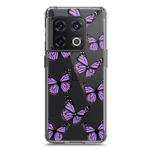OnePlus 10 Pro Cover - O'Nation Butterfly Dreams Series 2 - Clear Phone Case - Soft Silicon Borders