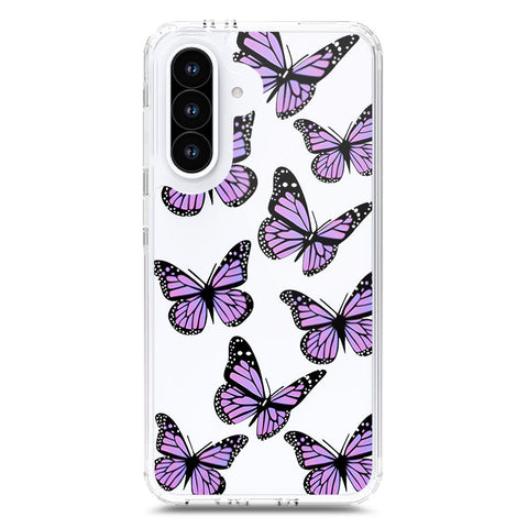 Samsung Galaxy M17 Cover - O'Nation Butterfly Dreams Series 2 - Clear Phone Case - Soft Silicon Borders