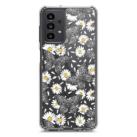 Samsung Galaxy A13 Cover - O'Nation Butterfly Dreams Series 2 - Clear Phone Case - Soft Silicon Borders